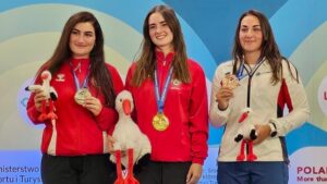 Catarina Baicev campeã europeia sub-23 de Trap