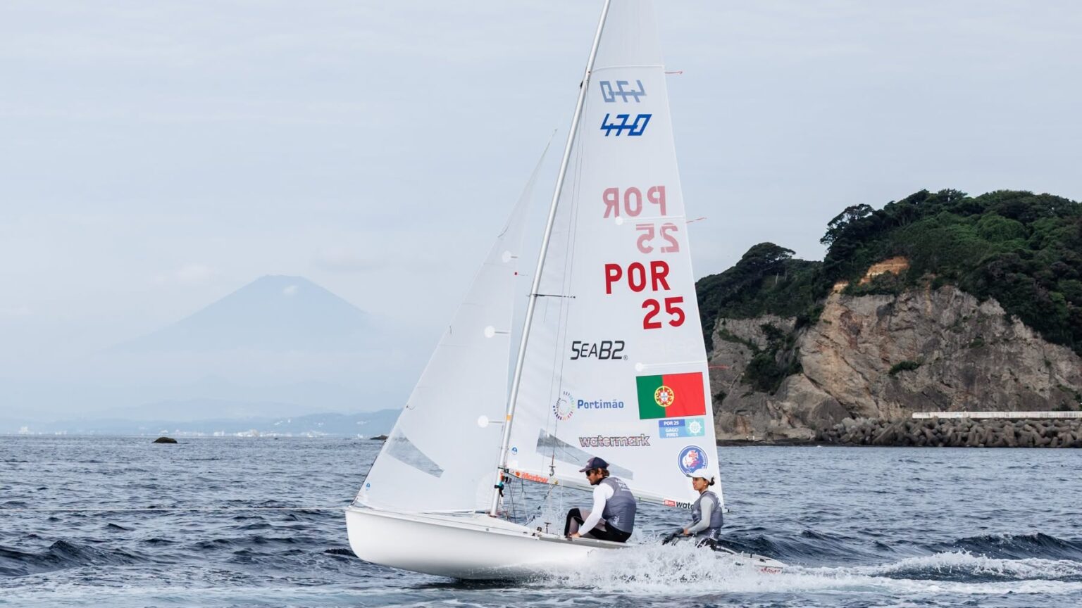 Beatriz Gago e Rodolfo Pires no top-10 do Mundial de 470