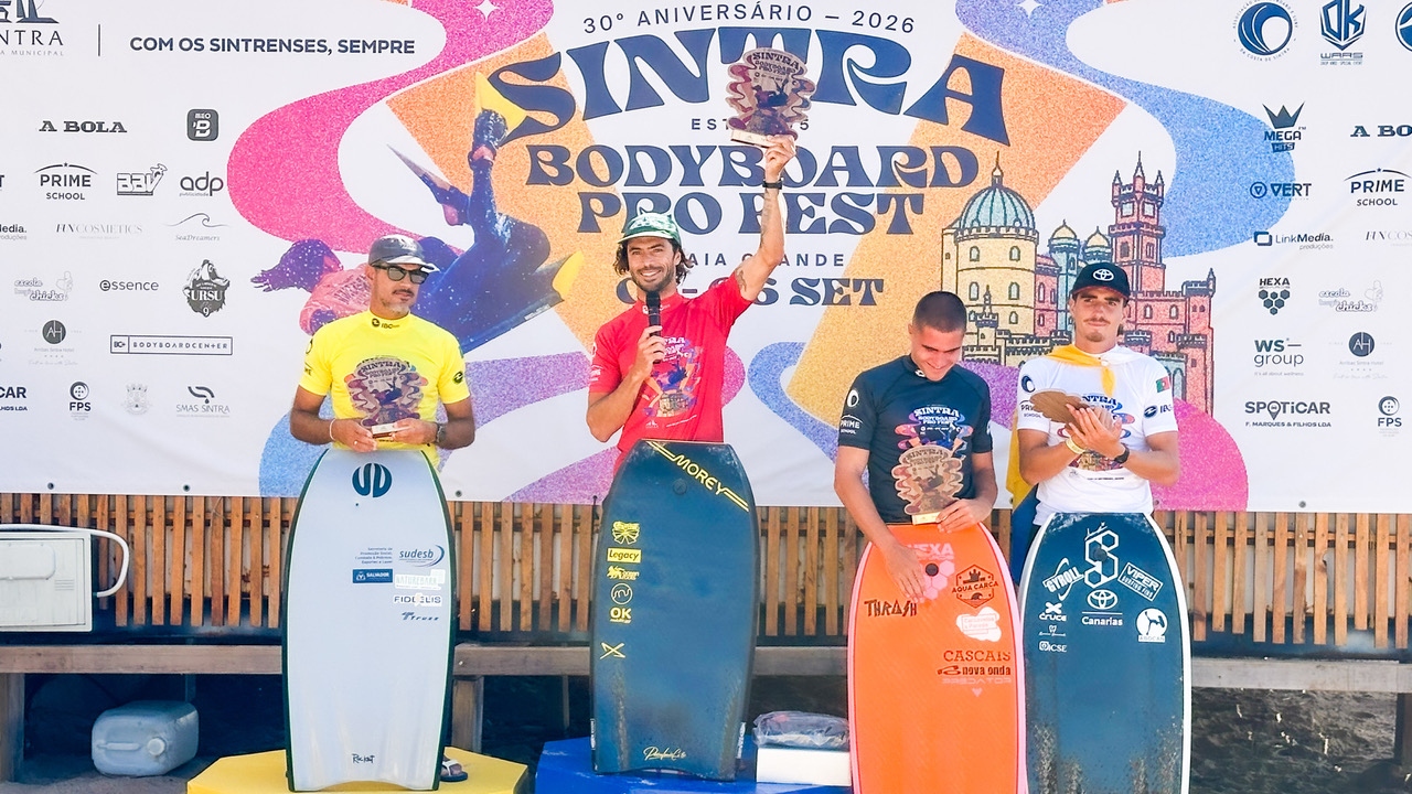 Francisco Ferreira 3.º no Sintra Bodyboard Pro Fest