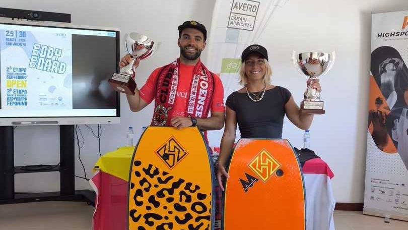 Filipa Broeiro e Ricardo Rosmaninho vencem em Aveiro