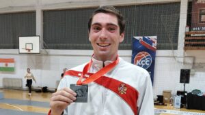 Miguel Frazão de prata em Belgrado
