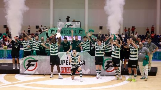 Sporting conquista Supertaça frente ao Benfica