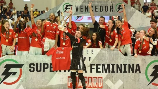 Benfica bate Nun'Álvares e vence 10.ª Supertaça