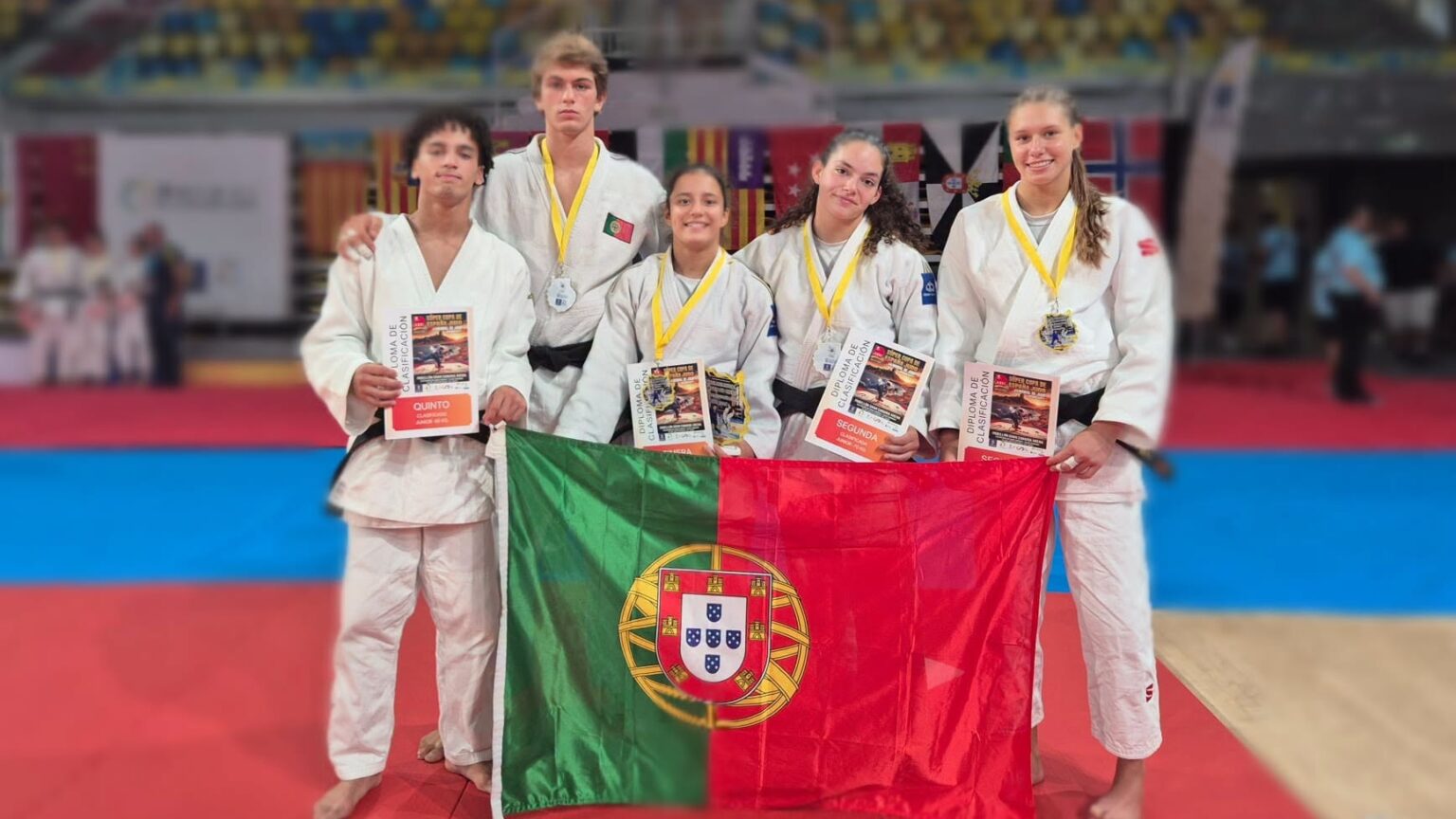 Quatro pódios no Judo na Supercopa Espanha