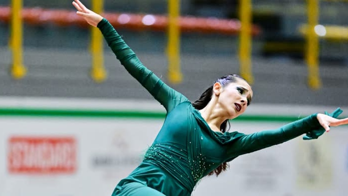 Ouro e prata em Cadetes Solo Dance no Europeu