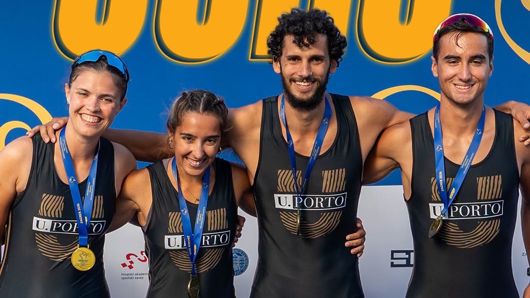 Dois ouros e um bronze no Europeu de Remo